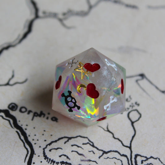 Lightening Strike Death Save Dice (D20)