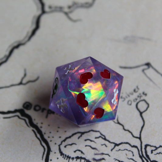 Elven Poison Death Save Dice (D20)