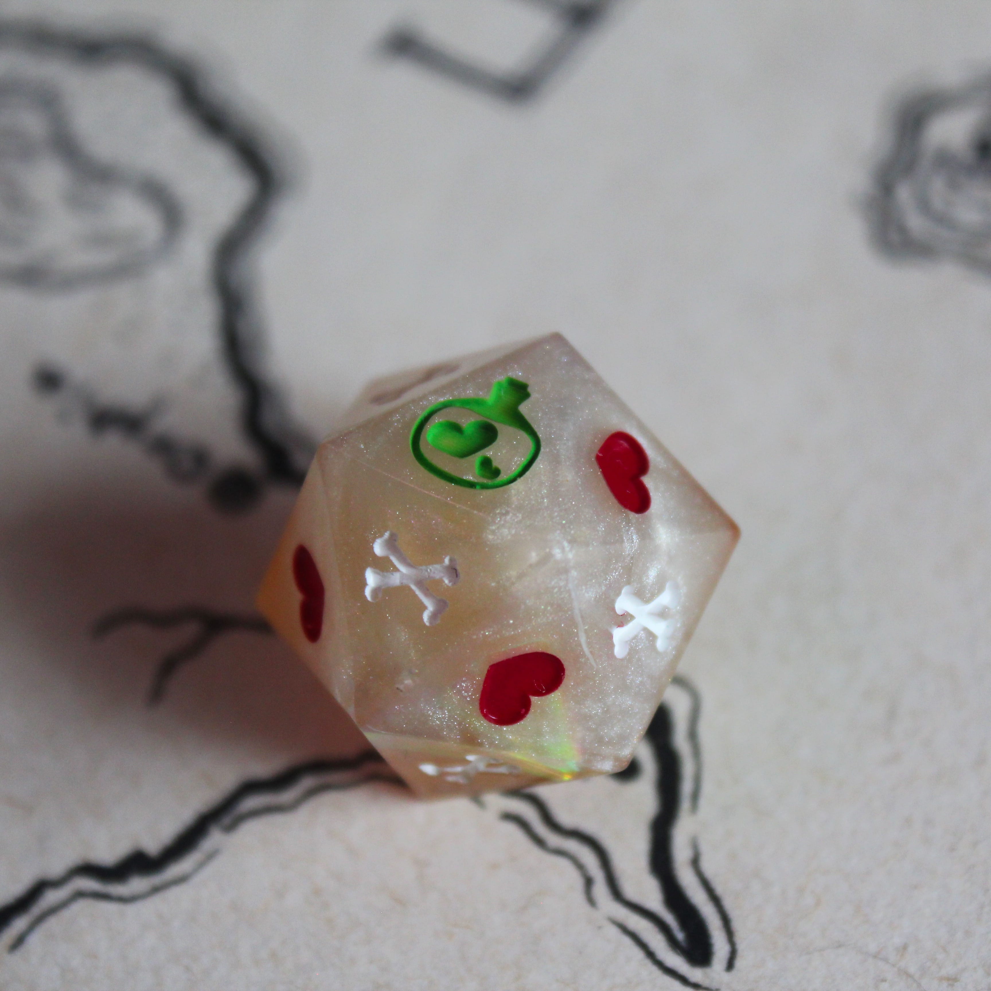Do You Dare Death Save Dice (D20)