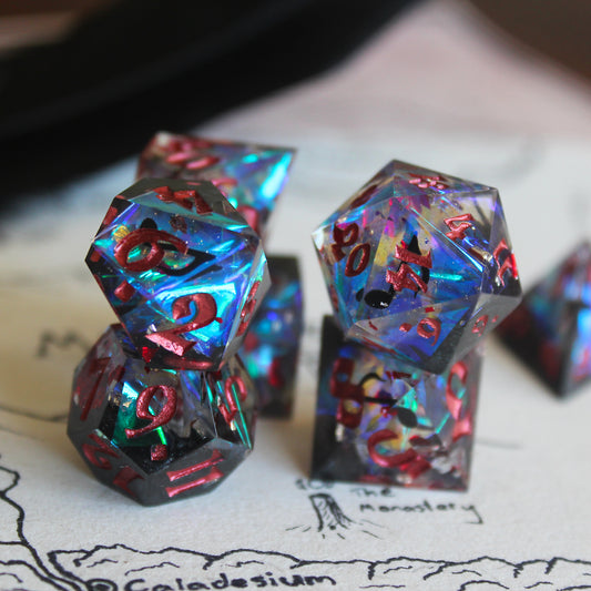 Song of the Enchanting Musicman 7-Piece Dice Set