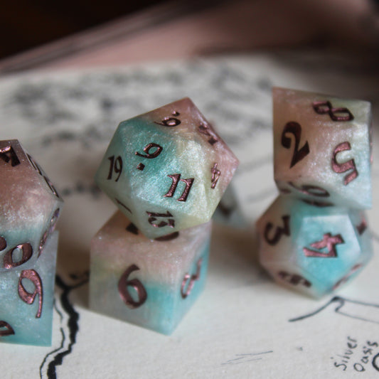 Fae's Potion of Harmony 7-Piece Dice Set