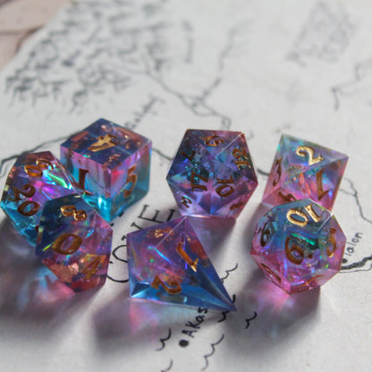 Fairy Kingdom 7-Piece Dice Set