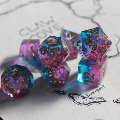 Fairy Kingdom 7-Piece Dice Set
