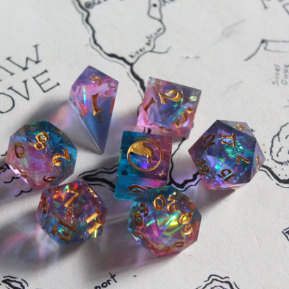 Fairy Kingdom 7-Piece Dice Set