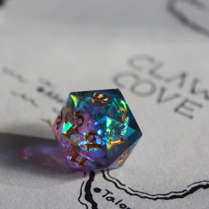 Fairy Kingdom 7-Piece Dice Set
