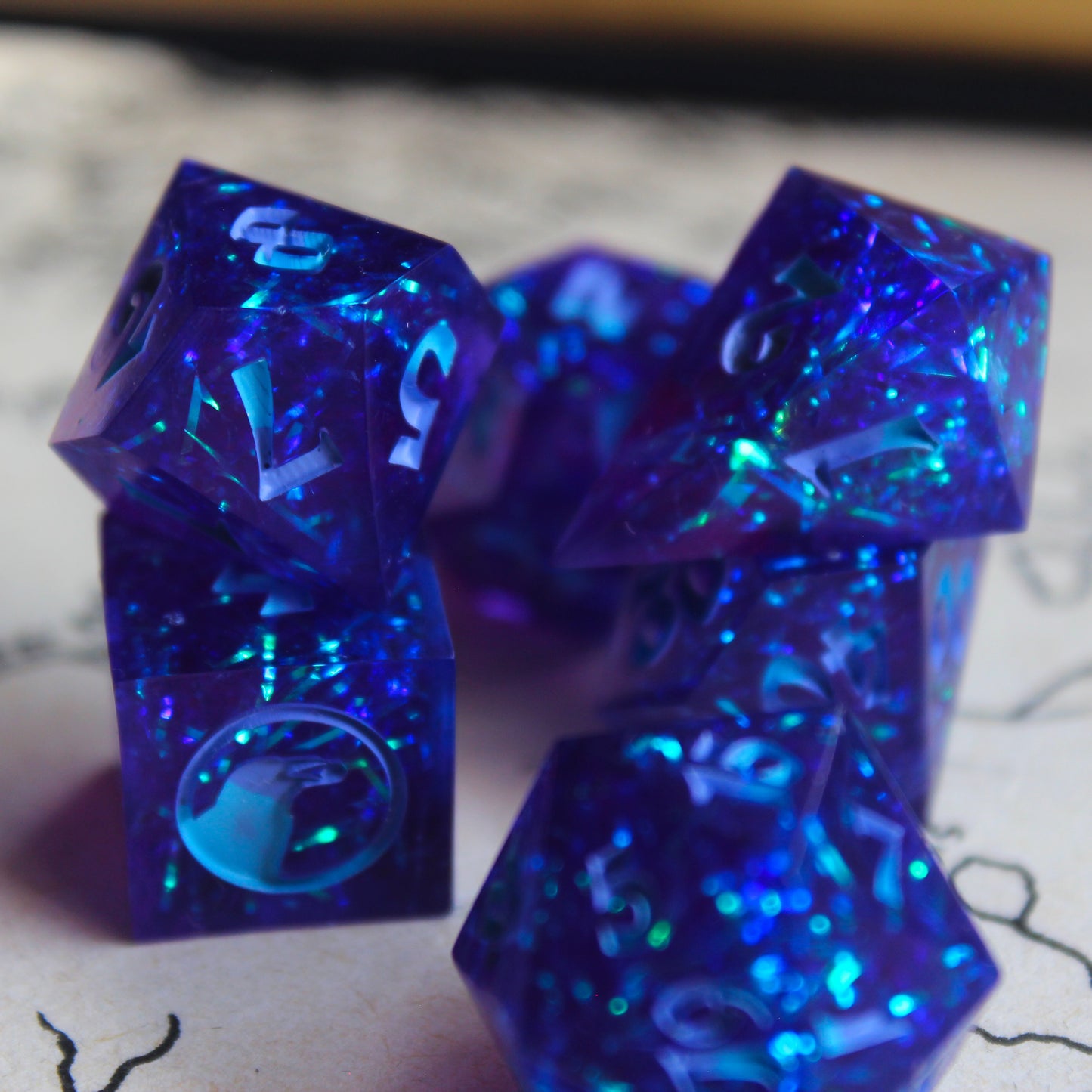 Blurple Dreams Dice Set