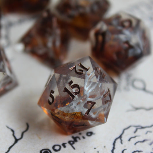 Deer Skull Dice Set