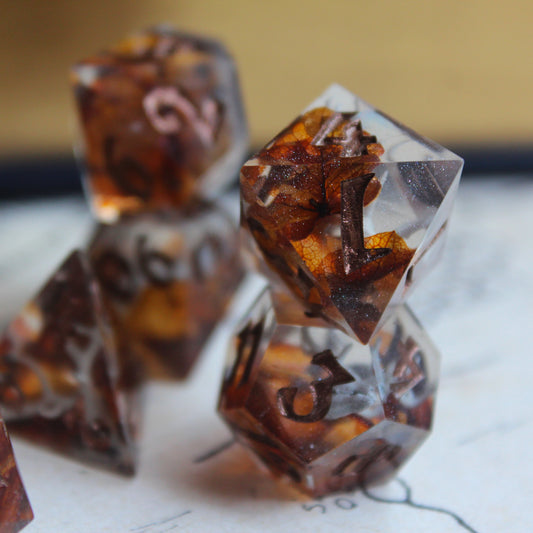 Deer Skull Dice Set