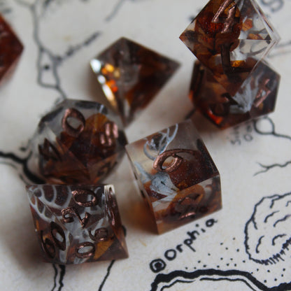 Deer Skull Dice Set