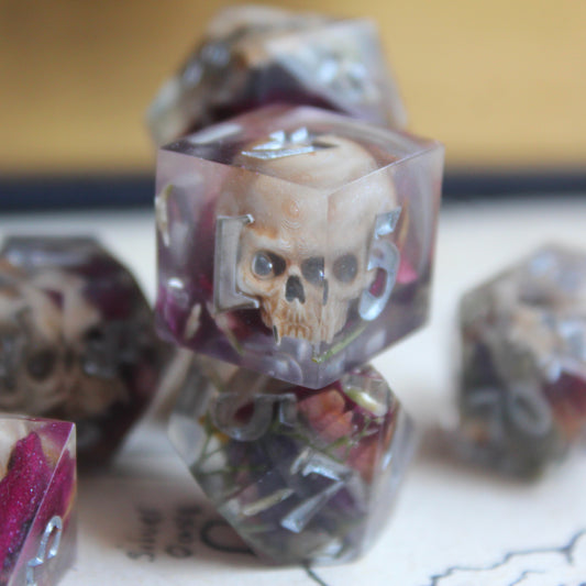 Vampire Skull Dice Set