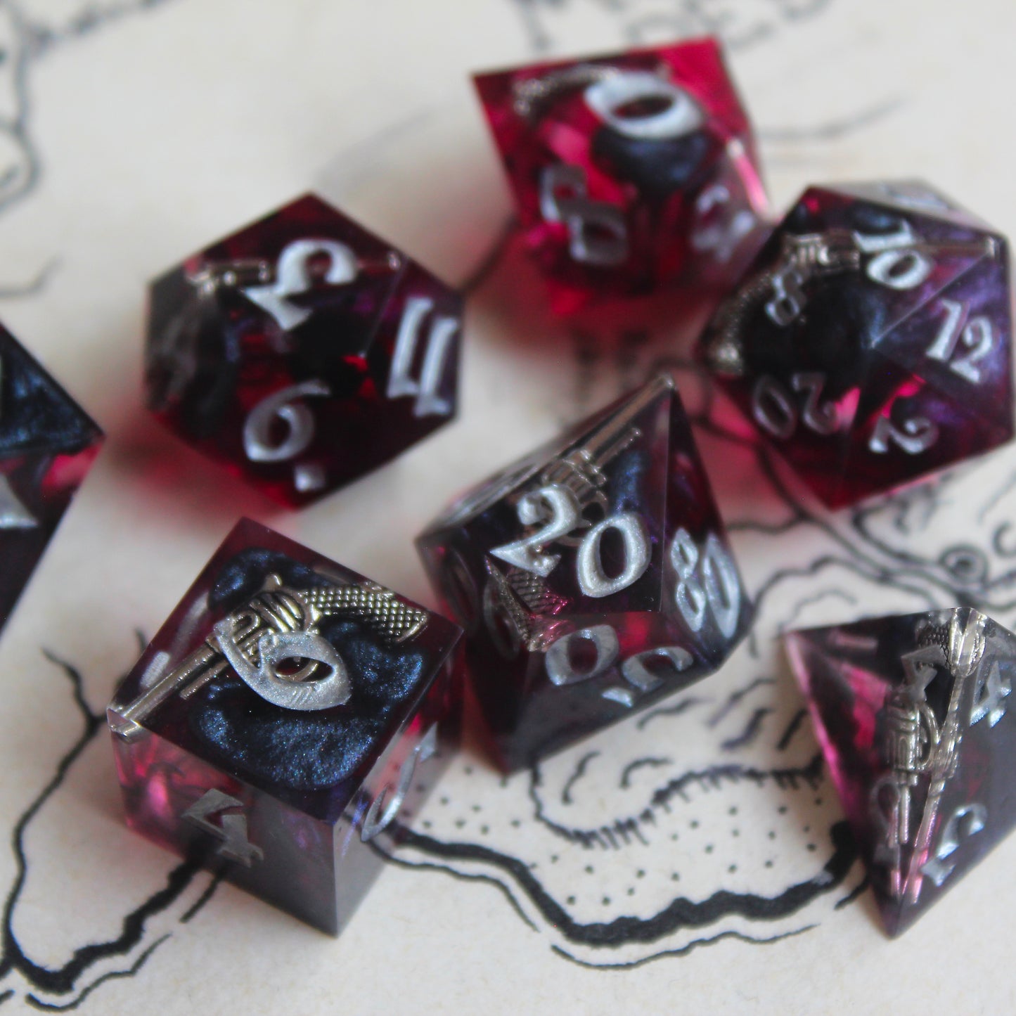 Gun-Slinger Dice Set
