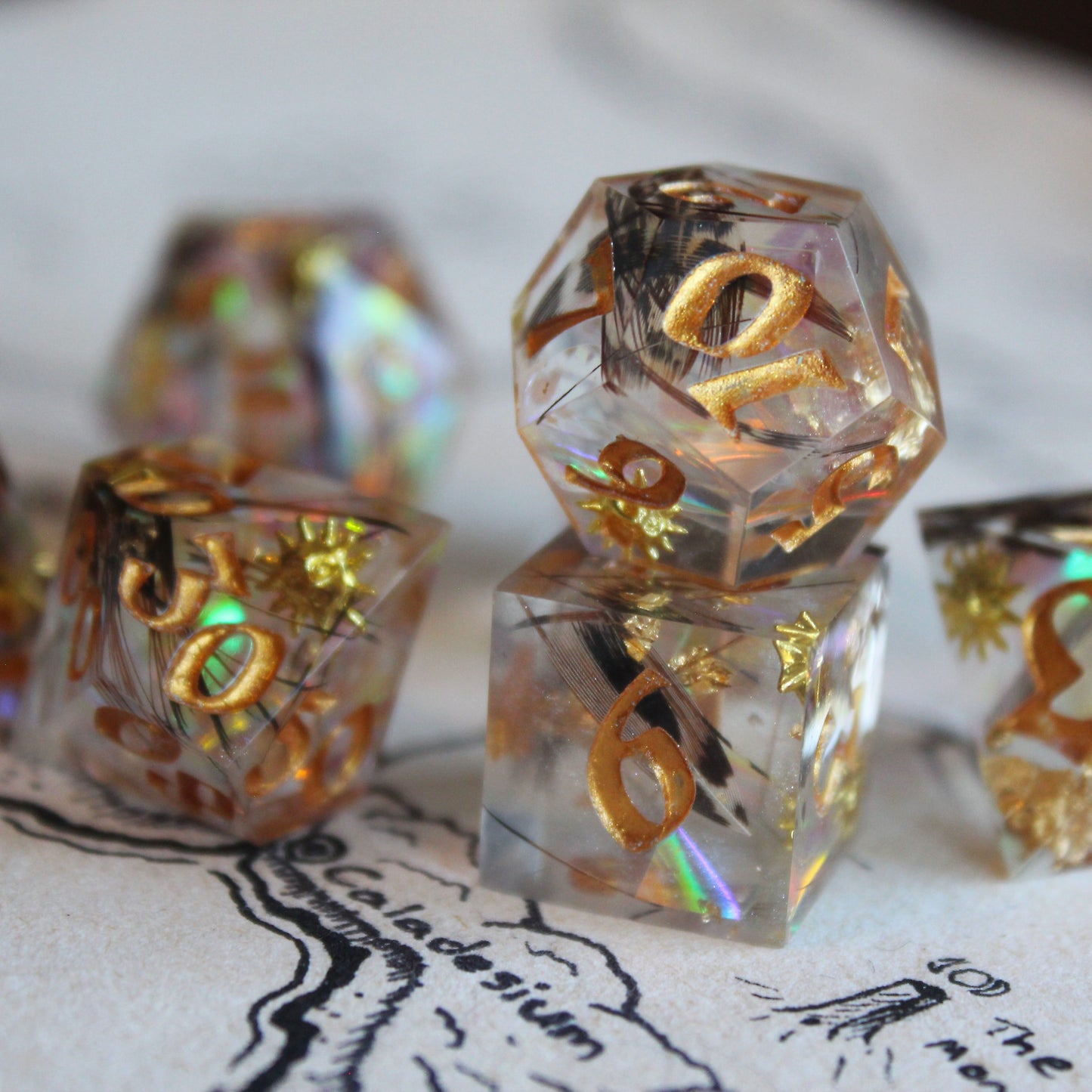 Icarus 7-Piece Polyhedral Dice Set