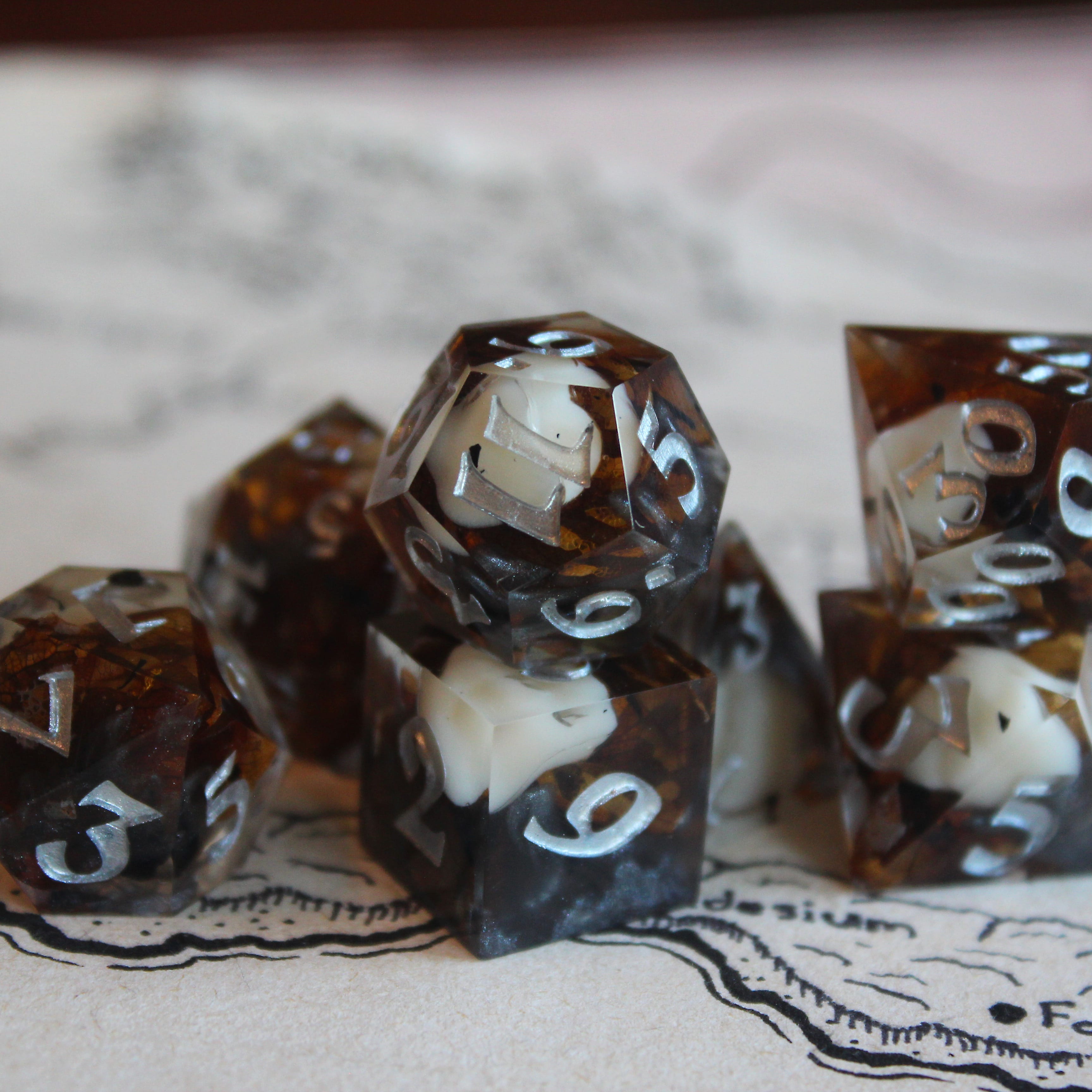 Tooth Fairy 7-Piece Polyhedral Dice Set