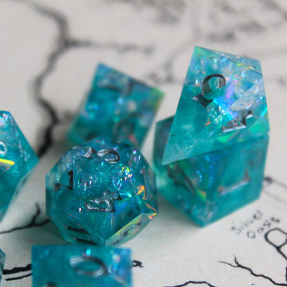Under the Sea 7-Piece Polyhedral Dice Set