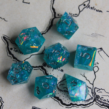 Under the Sea 7-Piece Polyhedral Dice Set