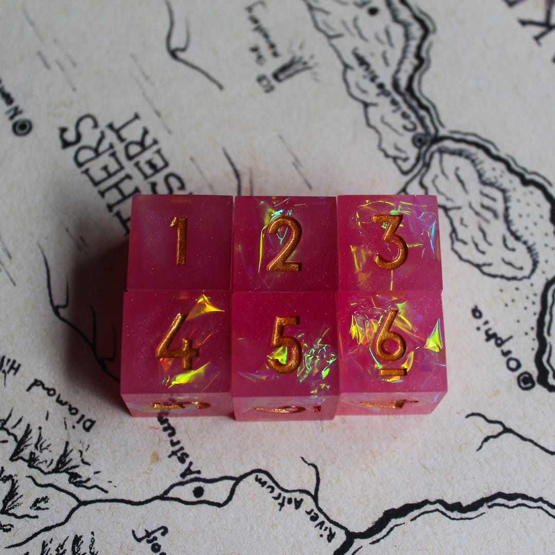 Treasure Before Pleasure D6 Dice Set