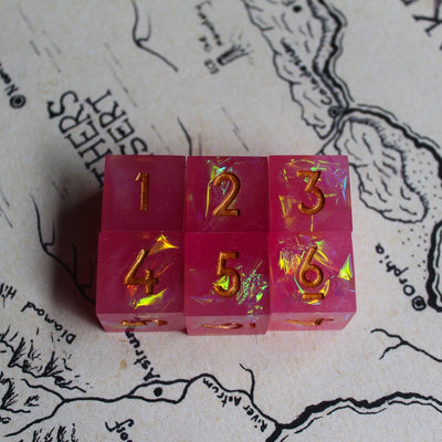 Treasure Before Pleasure D6 Dice Set