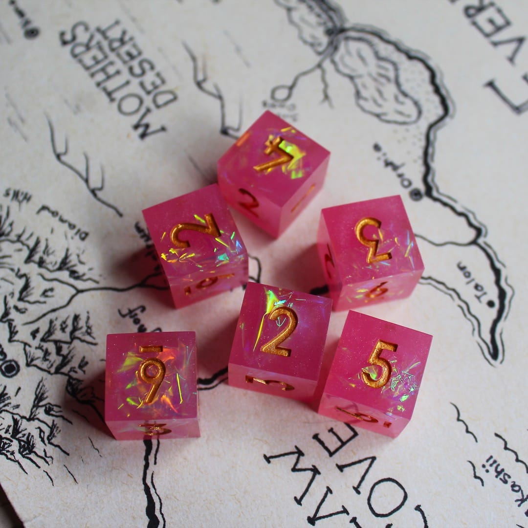Treasure Before Pleasure D6 Dice Set
