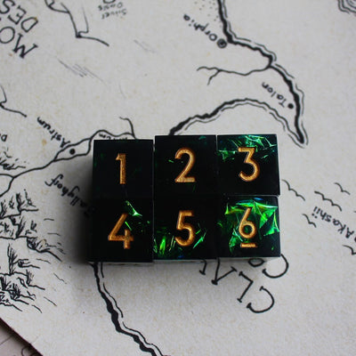 Hexes Before Exes D6 Dice Set