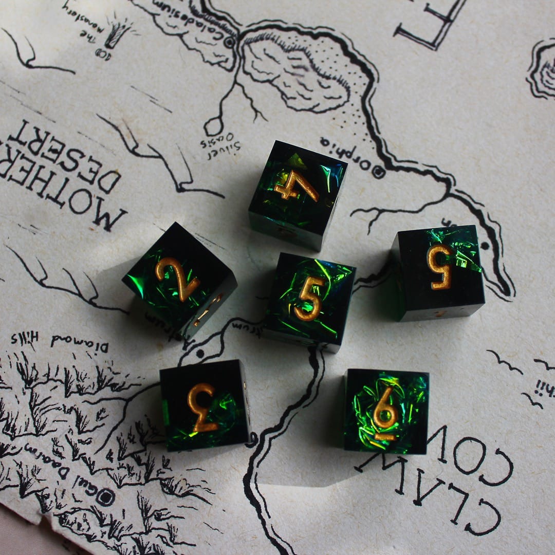 Hexes Before Exes D6 Dice Set