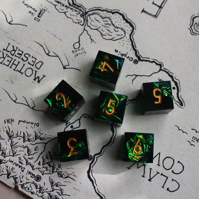 Hexes Before Exes D6 Dice Set