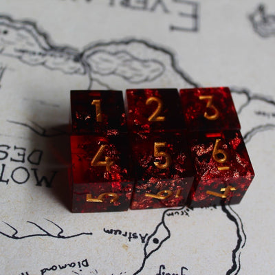 Emotional Support Math Rocks D6 Dice Set