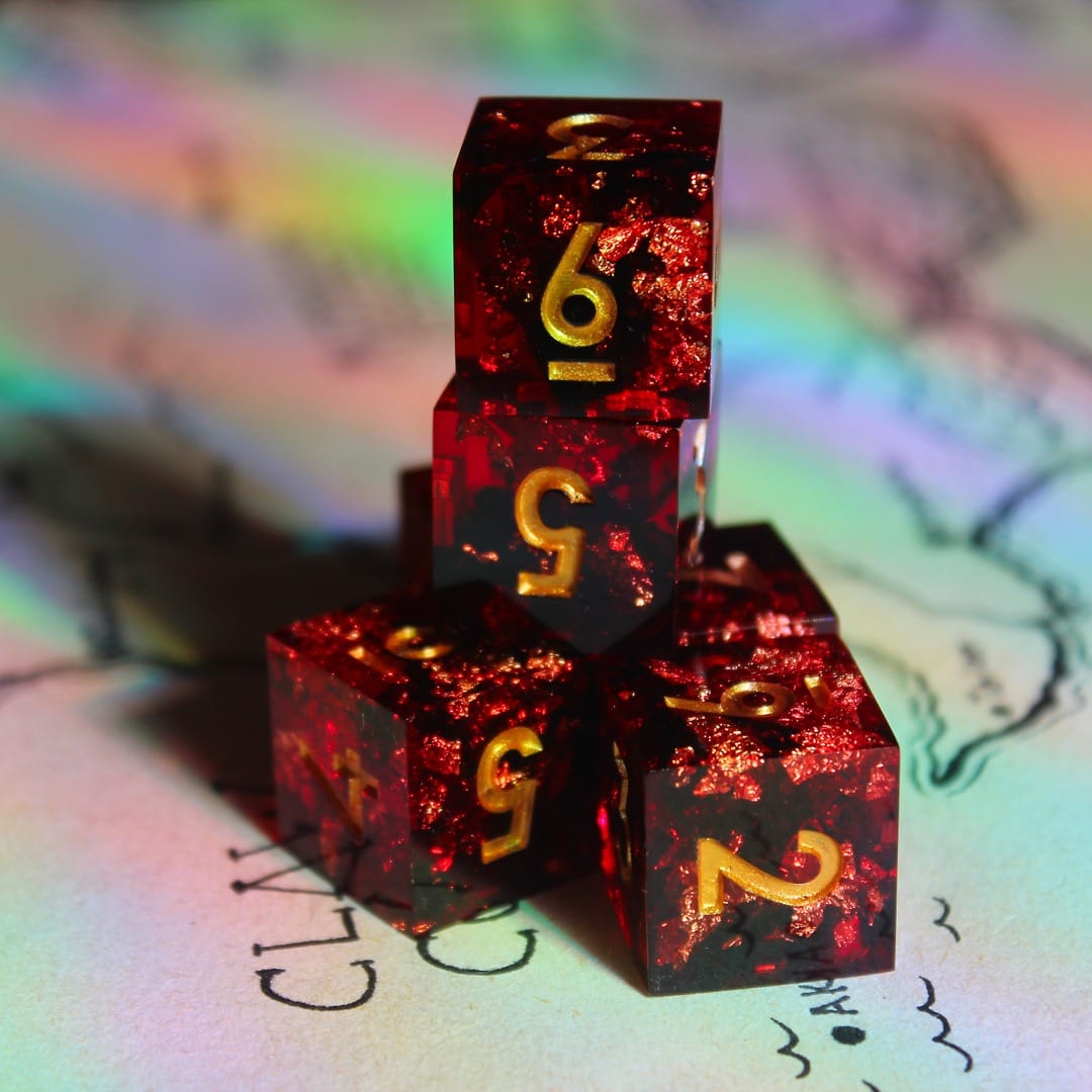 Emotional Support Math Rocks D6 Dice Set