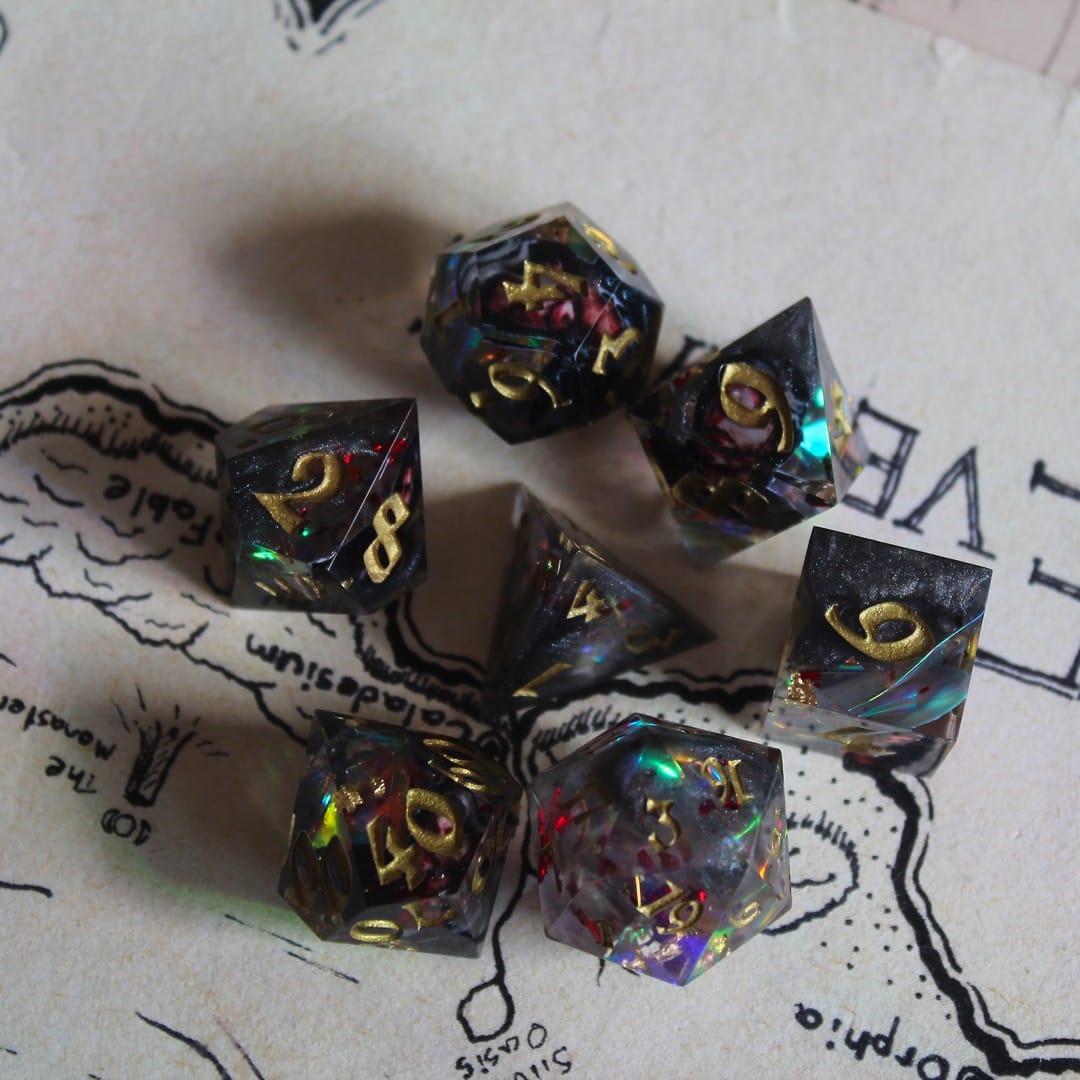 Verso from Expedition 33 7-Piece Polyhedral Dice Set