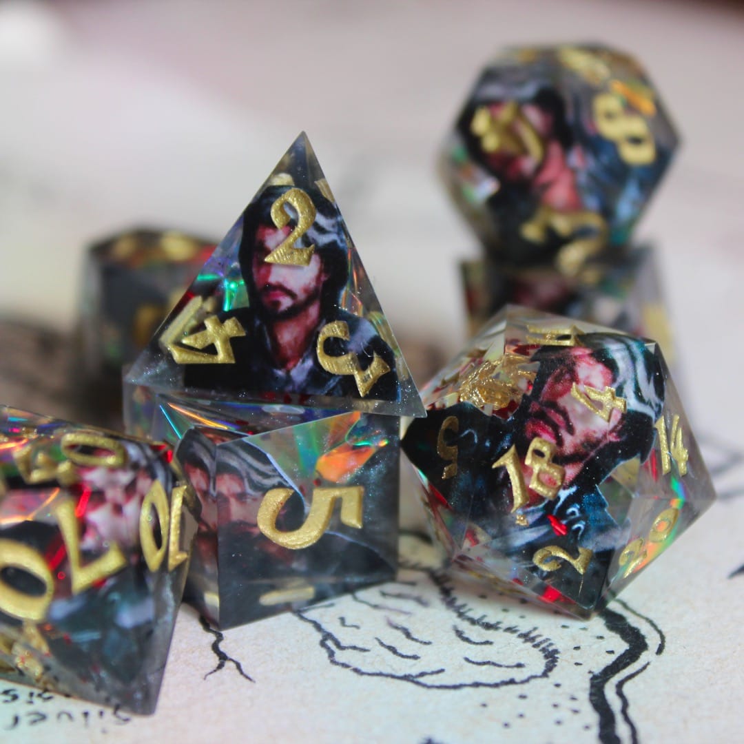 Verso from Expedition 33 7-Piece Polyhedral Dice Set