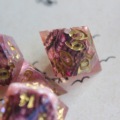 Whee Whoo 7-Piece Polyhedral Dice Set