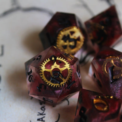 Artificer's Tools 7-Piece Polyhedral Dice Set