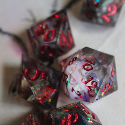 Maelle's Parry 7-Piece Polyhedral Dice Set