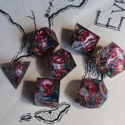 Maelle's Parry 7-Piece Polyhedral Dice Set