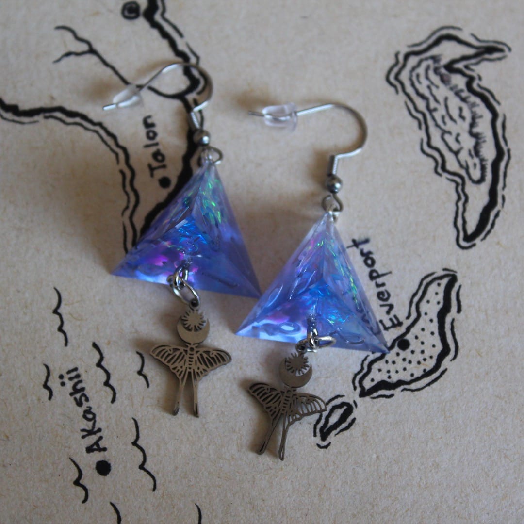 Pixie's Earrings with Dice