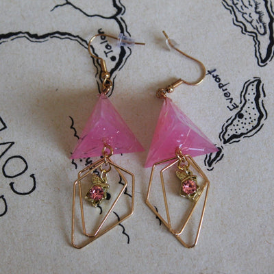 Dragon's Earrings with Dice