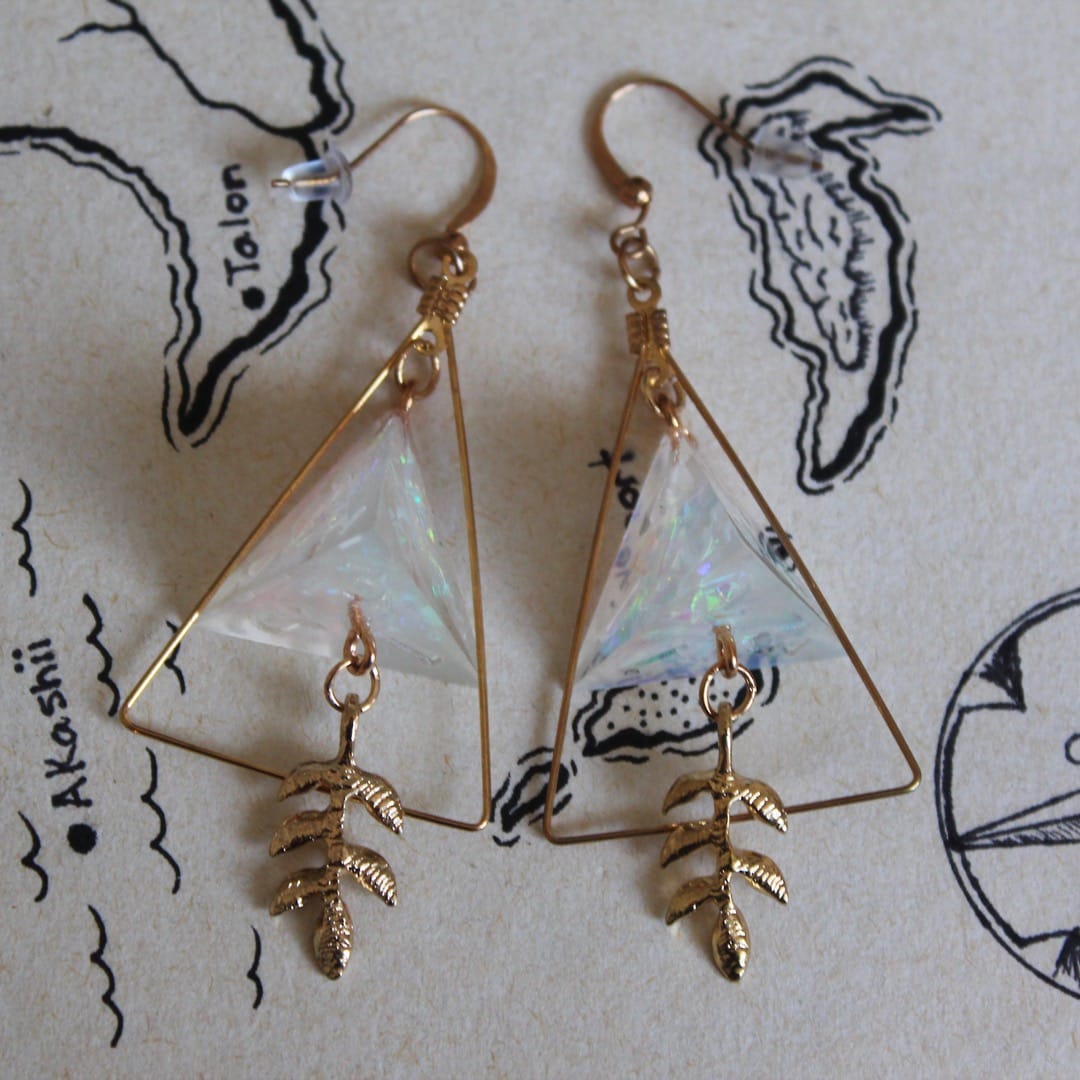 Phantom's Earrings with Dice