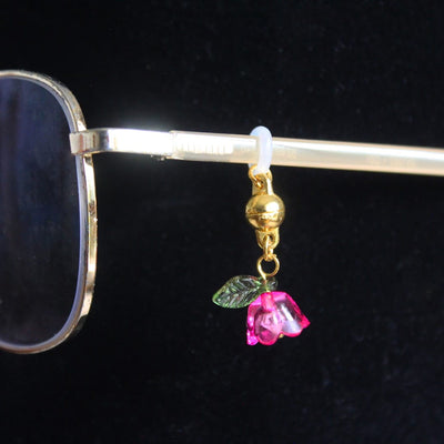 Pink Lily of the Valley Glasses Charm