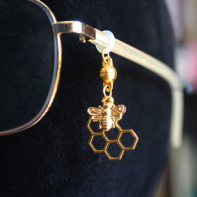 Honey Bee Glasses Charms