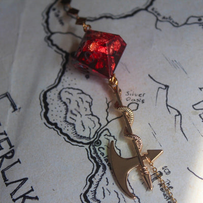 The Barbarian Glasses Chain with Dice