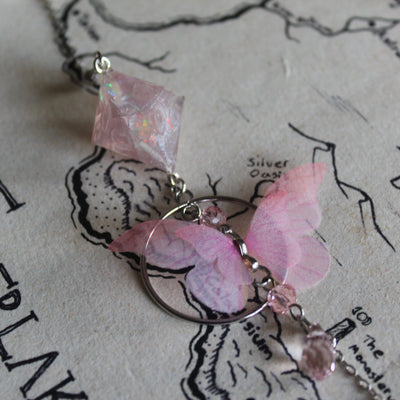 Fairy Floss Glasses Chain with Dice