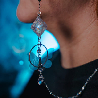 Fairy Floss Glasses Chain with Dice