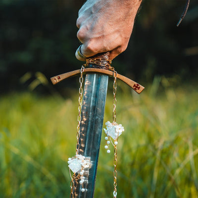 Whispering Fairies Glasses Chain with Dice