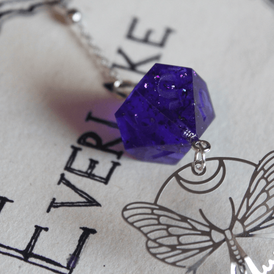 The Butterfly Keeper's Glasses Chain with Dice