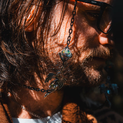 Dragons' Treasure Glasses Chain with Dice