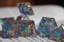 Load image into Gallery viewer, Frost Caves 7 Piece Polyhedral Dice Set
