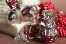 Load image into Gallery viewer, Glesi&#39;s depths 7 Piece Polyhedral Dice Set
