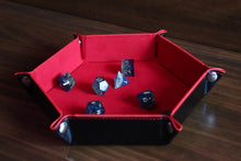 Load image into Gallery viewer, Hexagon Fabric Dice Tray
