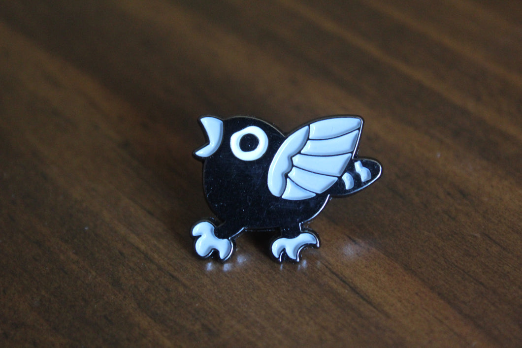 Angry Birdy Enamel Pin
