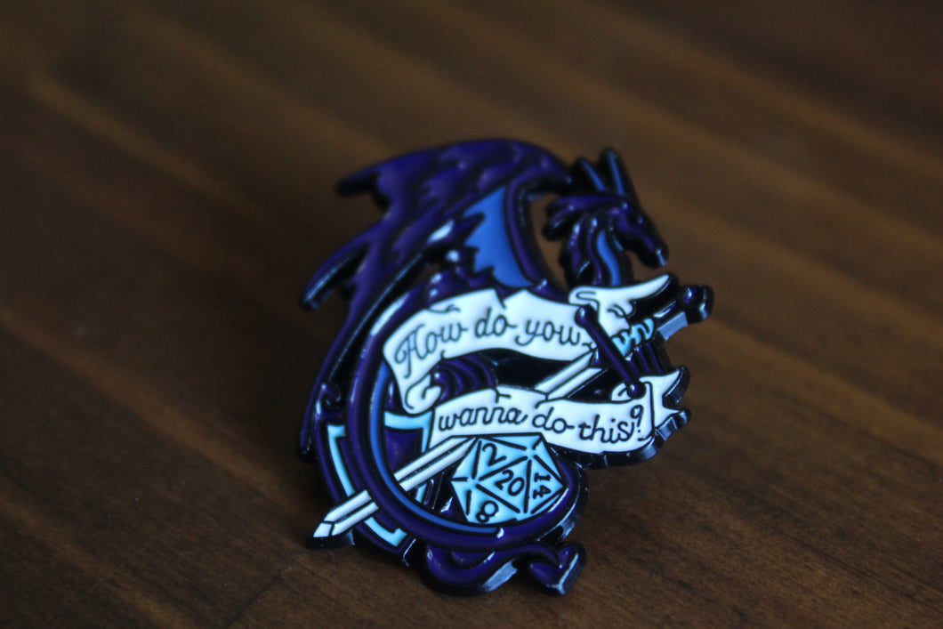 Critical Role themed Enamel Pin