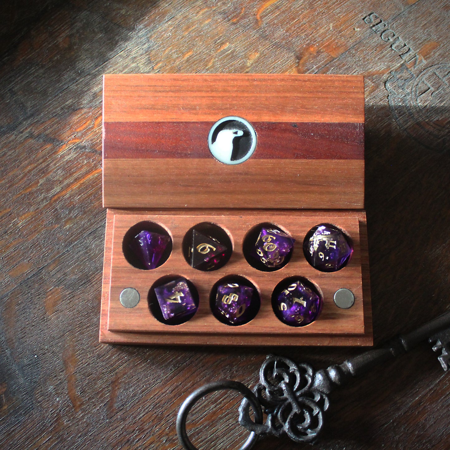 Hardwood Dice Box